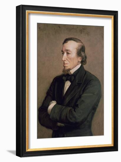 Benjamin Disraeli, Earl of Beaconsfield, (Detail), 1881-John Everett Millais-Framed Giclee Print