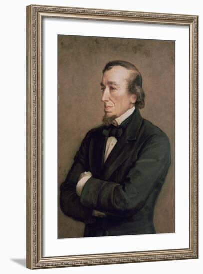 Benjamin Disraeli, Earl of Beaconsfield, (Detail), 1881-John Everett Millais-Framed Giclee Print