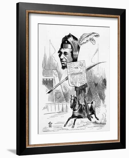 Benjamin Disraeli-F Waddy-Framed Art Print