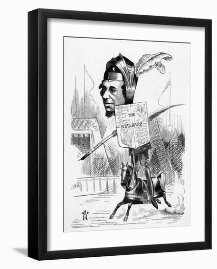 Benjamin Disraeli-F Waddy-Framed Art Print