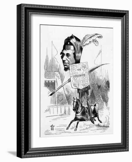 Benjamin Disraeli-F Waddy-Framed Art Print