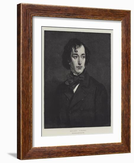 Benjamin Disraeli-Sir Francis Grant-Framed Premium Giclee Print