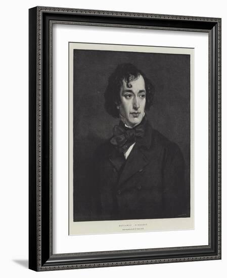 Benjamin Disraeli-Sir Francis Grant-Framed Premium Giclee Print