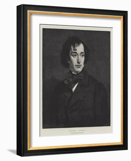 Benjamin Disraeli-Sir Francis Grant-Framed Premium Giclee Print