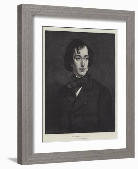 Benjamin Disraeli-Sir Francis Grant-Framed Giclee Print