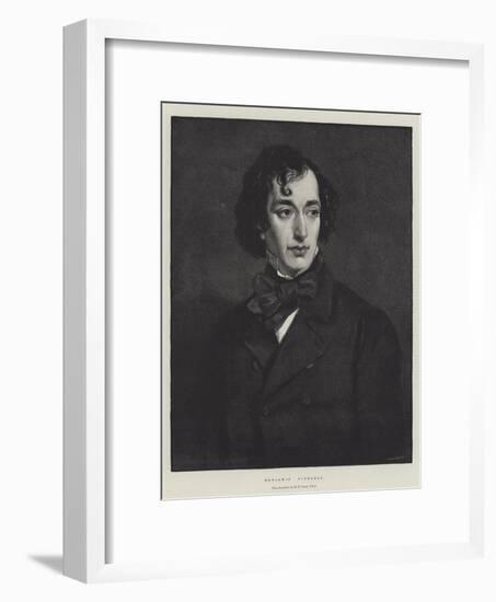 Benjamin Disraeli-Sir Francis Grant-Framed Giclee Print