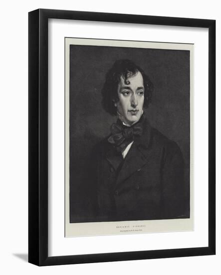 Benjamin Disraeli-Sir Francis Grant-Framed Giclee Print