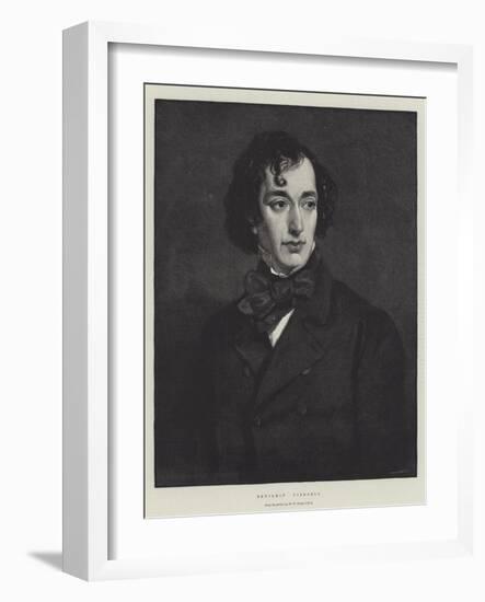 Benjamin Disraeli-Sir Francis Grant-Framed Giclee Print