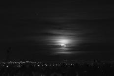 Rising full moon, Munich Germany-Benjamin Engler-Framed Photographic Print