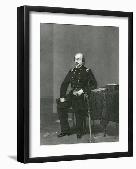 Benjamin F Butler-Alonzo Chappel-Framed Art Print