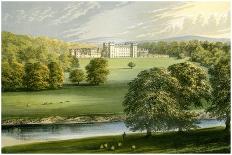 Floors Castle, Roxburghshire, Scotland, Duke of Roxburghe, C1880-Benjamin Fawcett-Framed Giclee Print