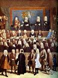 The Court of Chancery in the Reign of George I, 18th Century-Benjamin Ferrers-Framed Giclee Print