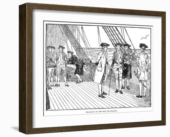 Benjamin Franklin (1706-1790)-Howard Pyle-Framed Giclee Print