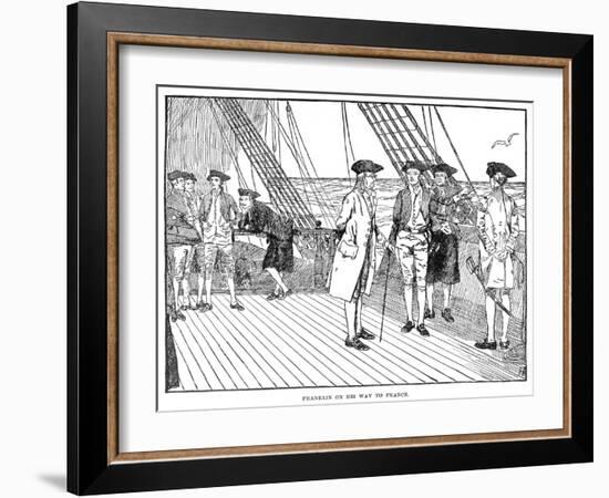 Benjamin Franklin (1706-1790)-Howard Pyle-Framed Giclee Print