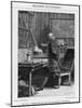 Benjamin Franklin American Statesman Scientist and Philosopher in His Physics Lab at Philadelphia-Yan D'argent-Mounted Photographic Print