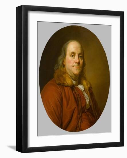 Benjamin Franklin , c.1779-Joseph Siffred Duplessis-Framed Giclee Print