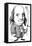 Benjamin Franklin, Caricature-Gary Gastrolab-Framed Premier Image Canvas