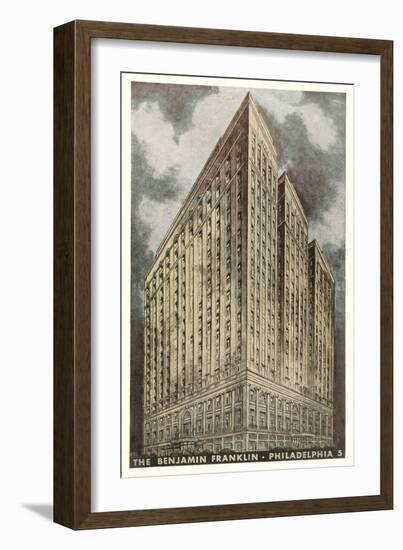 Benjamin Franklin Hotel, Philadelphia, Pennsylvania-null-Framed Art Print