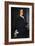 Benjamin Franklin in His Early 40S-American-Framed Giclee Print