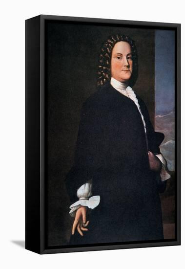 Benjamin Franklin in His Early 40S-American-Framed Premier Image Canvas