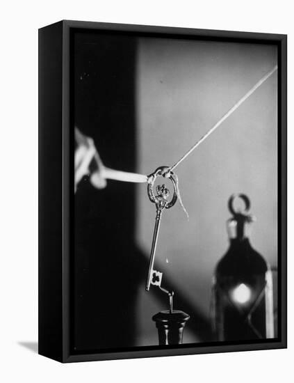 Benjamin Franklin's Experiment in Electricity-Andreas Feininger-Framed Premier Image Canvas