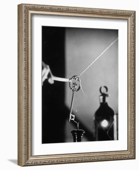 Benjamin Franklin's Experiment in Electricity-Andreas Feininger-Framed Photographic Print