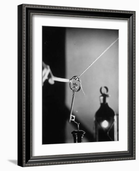 Benjamin Franklin's Experiment in Electricity-Andreas Feininger-Framed Photographic Print