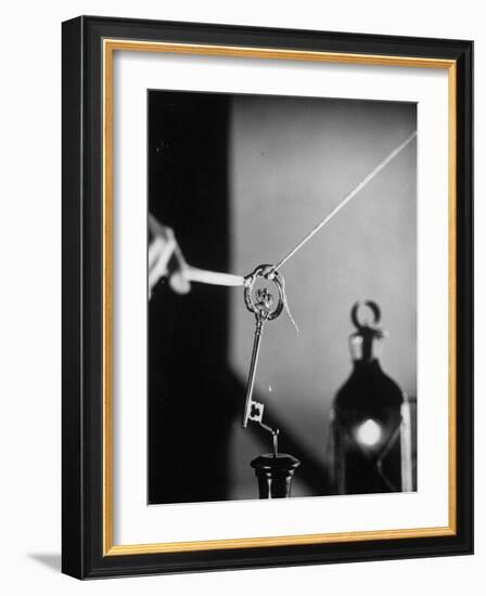 Benjamin Franklin's Experiment in Electricity-Andreas Feininger-Framed Photographic Print