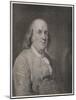 Benjamin Franklin the American Statesman Scientist and Philosopher in Later Life-null-Mounted Photographic Print