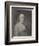 Benjamin Franklin the American Statesman Scientist and Philosopher in Later Life-null-Framed Photographic Print