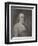 Benjamin Franklin the American Statesman Scientist and Philosopher in Later Life-null-Framed Photographic Print