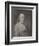 Benjamin Franklin the American Statesman Scientist and Philosopher in Later Life-null-Framed Photographic Print