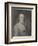 Benjamin Franklin the American Statesman Scientist and Philosopher in Later Life-null-Framed Photographic Print