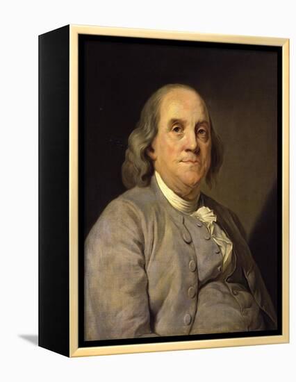 Benjamin Franklin-Joseph Siffred Duplessis-Framed Premier Image Canvas