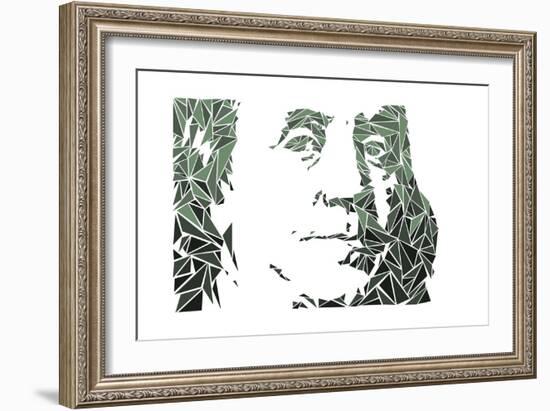 Benjamin Franklin-Cristian Mielu-Framed Art Print