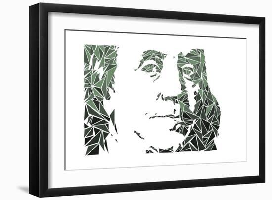 Benjamin Franklin-Cristian Mielu-Framed Art Print