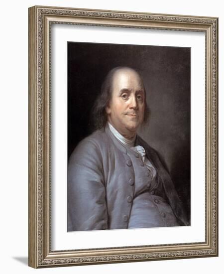 Benjamin Franklin-Joseph Siffred Duplessis-Framed Giclee Print