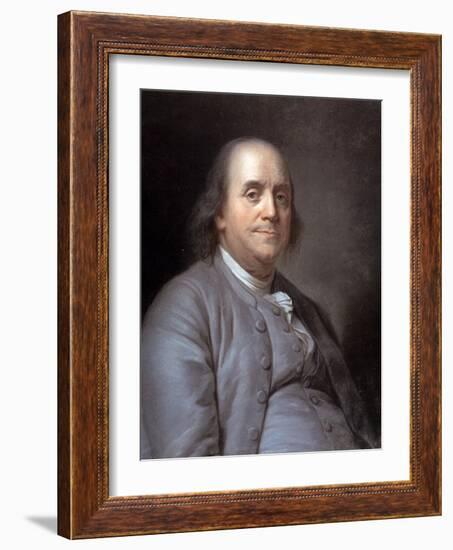 Benjamin Franklin-Joseph Siffred Duplessis-Framed Giclee Print