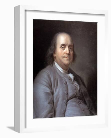 Benjamin Franklin-Joseph Siffred Duplessis-Framed Giclee Print