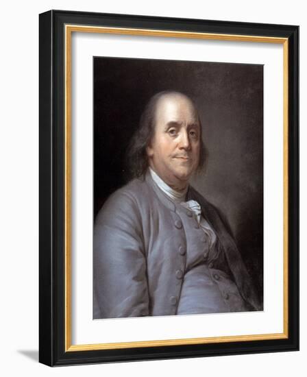 Benjamin Franklin-Joseph Siffred Duplessis-Framed Giclee Print