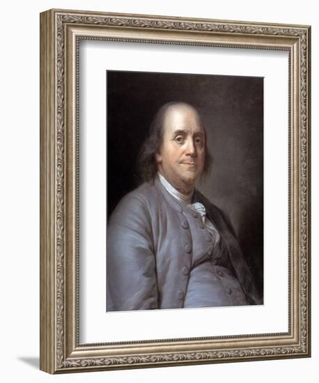 Benjamin Franklin-Joseph Siffred Duplessis-Framed Giclee Print