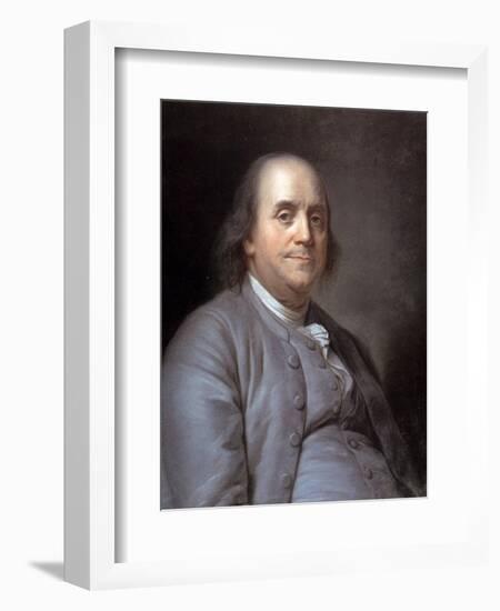 Benjamin Franklin-Joseph Siffred Duplessis-Framed Giclee Print