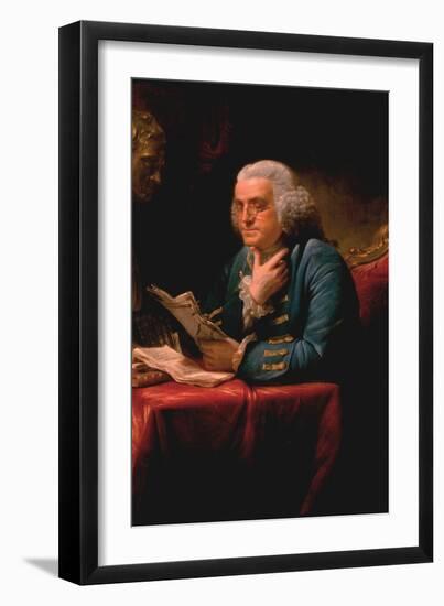 Benjamin Franklin-David Martin-Framed Art Print