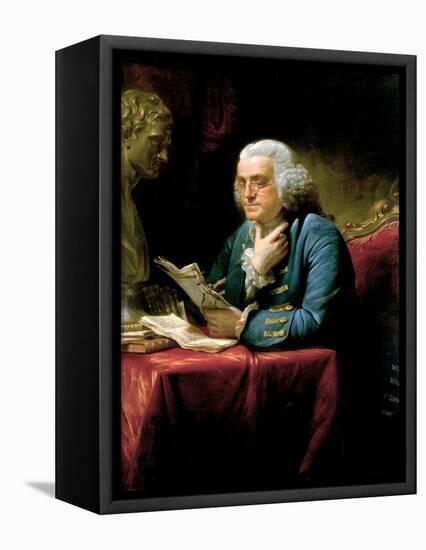 Benjamin Franklin-David Martin-Framed Premier Image Canvas