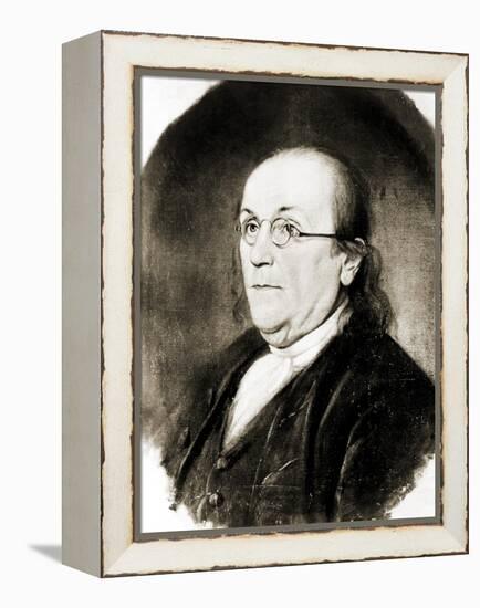 Benjamin Franklin-Charles Willson Peale-Framed Premier Image Canvas