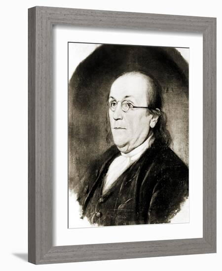 Benjamin Franklin-Charles Willson Peale-Framed Giclee Print