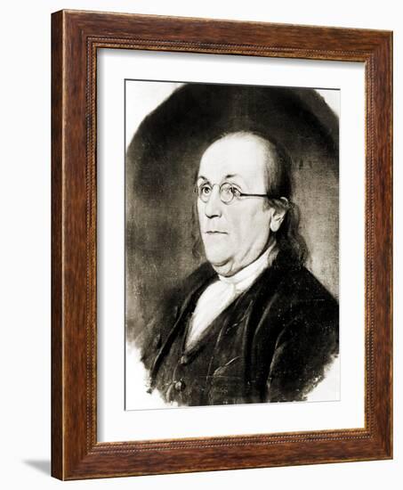 Benjamin Franklin-Charles Willson Peale-Framed Giclee Print