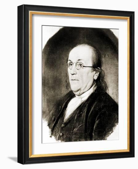 Benjamin Franklin-Charles Willson Peale-Framed Giclee Print