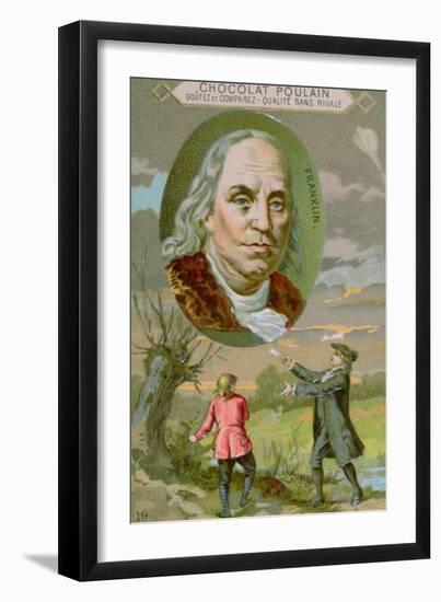 Benjamin Franklin-null-Framed Giclee Print