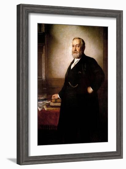 Benjamin Harrison-Eastman Johnson-Framed Giclee Print